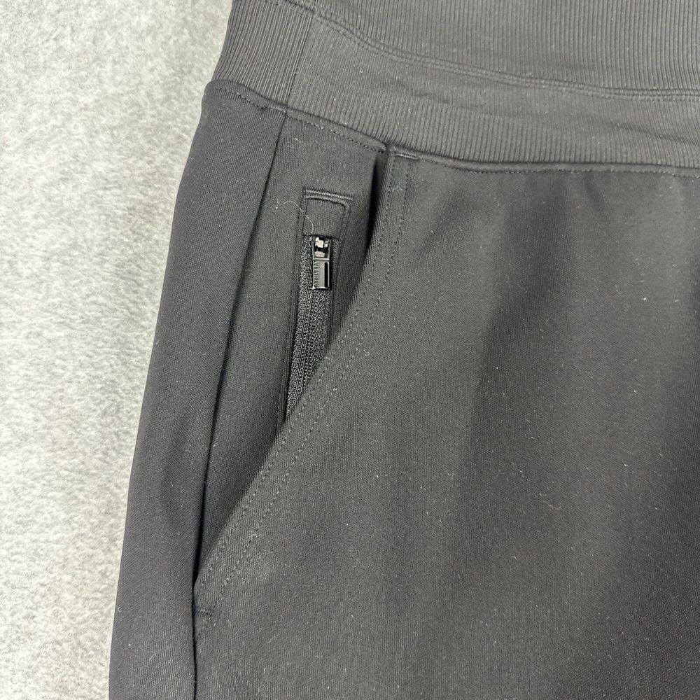 Athleta Pants Women SP Black Flare Stretch Wide Leg Curvy Performance Zip Pocket - Picture 3 of 13